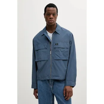 Pánská větrovka Bunda Calvin Klein Jeans J30J327255 modrá 95X, vel. M