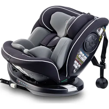 Autosedačka BabyGO Dětská autosedačka Nova 1, Sk. 0+, max. 36 kg (černá)