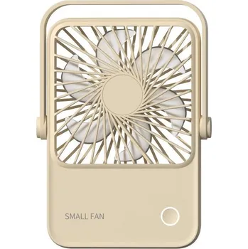 Domácí ventilátor Stolní ventilátor s nastavitelným stojanem Hx-122 béžový