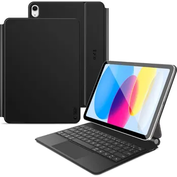 Náhradní díl pro mobilní telefon Obal Tech-Protect Smartcase Magnetic + klávesnice pro iPad 10,9" 10 / 2022 / 11" 11 / 2025 Black
