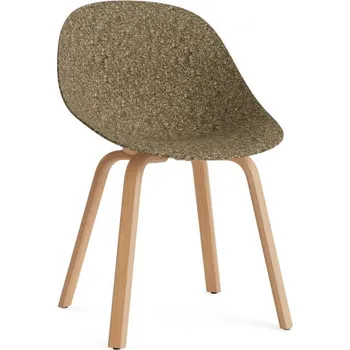 Jídelní židle Normann Copenhagen Židle Mat, seaweed/beech