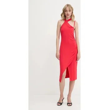 Dámské šaty Šaty Liu Jo růžová barva, mini, přiléhavé, VA5062.JS360 38X, vel. M