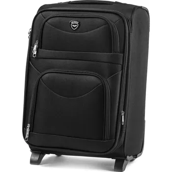 Cestovní kufr WINGS 6802 BLACK velký L