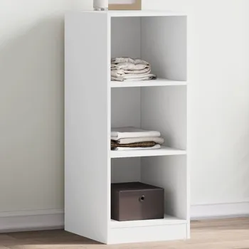 Šatní skříň bílá 48 x 41 x 102 cm kompozitní dřevo Bílá840828