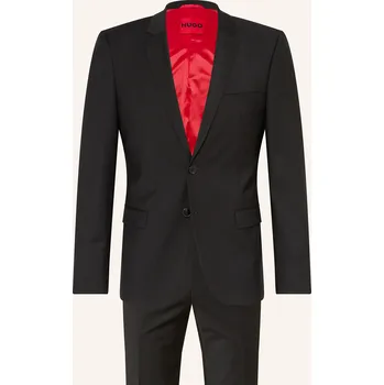 Hugo Pánský Oblek Arti/Hesten Extra Slim Fit, černá, 90