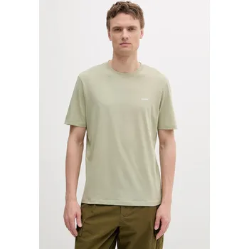 Pánské tričko Bavlněné tričko HUGO Dero222 50466158 zelená 91X, vel. L