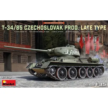 Plastikový model 1:35 T-34-85 Czechoslovak Late Production