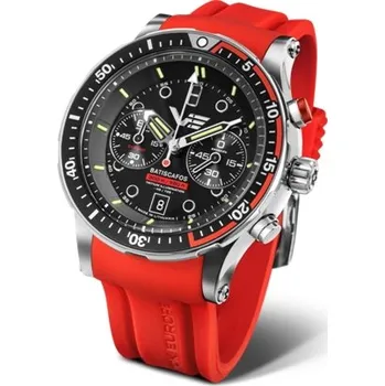 Hodinky Hodinky Vostok Batiscafos Grand Chrono 6S21-511A771 S + Dárek zdarma