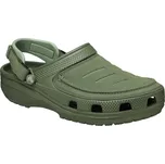 boty Crocs Yukon Vista Leather Clog II - Army Green 43/44