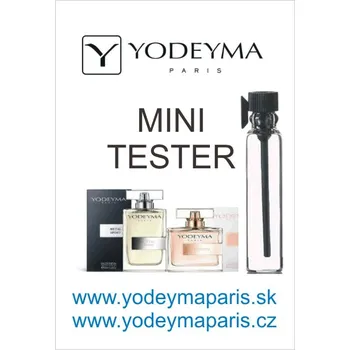 Pánský parfém Yodeyma mini tester Black Elixir