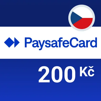 Gadget PaysafeCard (CZ) - 200 Kč