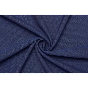 Kostýmová látka vlna | polyester - Modrý melír