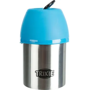 Miska pro psa Trixie Láhev kovová s plastovou miskou mix barev 300 ml
