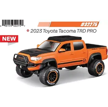 autíčko Toyota Tacoma TRD PRO 2023 Harley-Davidson (sběratelský model, určeno pouze k vystavení)