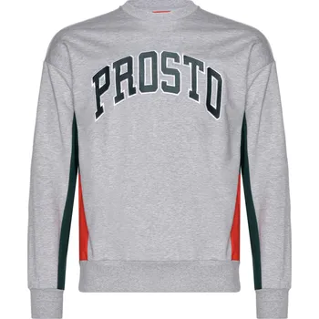 Dámská mikina PROSTO Pánská mikina Crewneck Splork XL ŠEDÁ