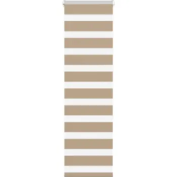 Roleta Zebra roleta pískově hnědá šířka látky 35,9 cm polyester Hnědá 4014535