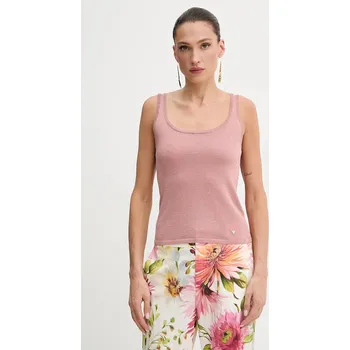 Top Guess NELLIE W5GR16.Z3E22 oranžová 32X, vel. XL