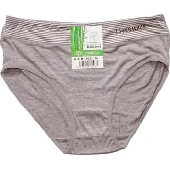 Dámské kalhoty Dámské kalhotky do pasu 100 % bambus čoko 193 604/58