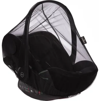 Síť proti hmyzu na autosedačku černá