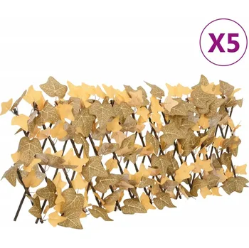 Plot Treláže umělé javorové listy roztahovací oranžové 5 ks 180x30cm Oranžový366593