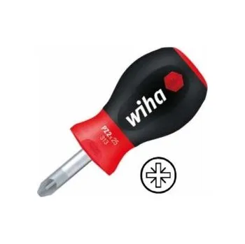 Šroubovák Šroubovák SoftFinish Pozidriv, Krátká kulatá čepel. 313 PZ2x25