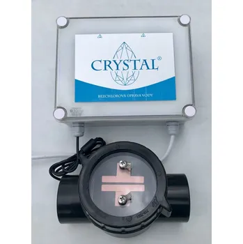 Zařízení na úpravu vody CRYSTAL CR-03E COMFORT bezchlórová úprava vody pro všechny bazény, stabilizace pH, 10 let záruka