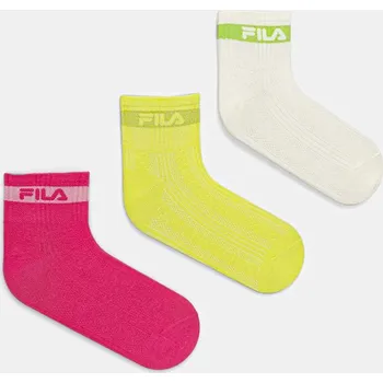 Pánská móda Ponožky Fila 3-pack F6798 zelená 77X, vel. 39/42