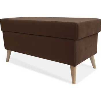 Taburet Taburet BAJO s úložným prostorem - hnědý - ITAKA 41