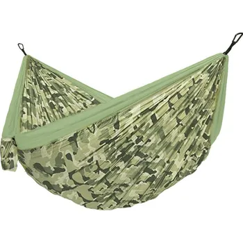 Houpací síť Houpací síť Hamaka.eu Camping double Barva: světle zelená