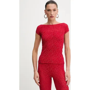 Dámské tričko Tričko Pinko dámské, červená barva, 105228 A2M5 105228.A2M5 33X, vel. S