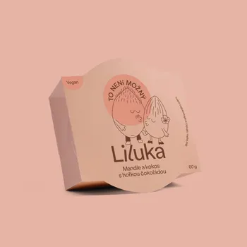 Liluka mandle a kokos s hořkou čokoládou