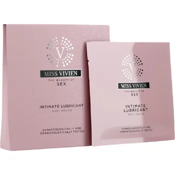 Lubrikační gel Miss Vivien Balíček 3 jednorázových lubrikačních gelů s příchutí meloun
