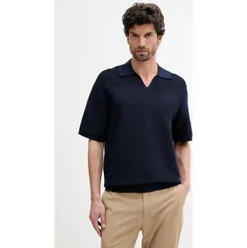 Pánské tričko Polo tričko Calvin Klein LV04LC323G námořnická modř 59X, vel. S