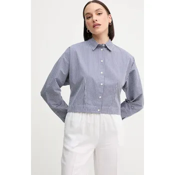 Oblečení a móda Bavlněná košile United Colors of Benetton 59T7DQ0AS modrá 95X, vel. L