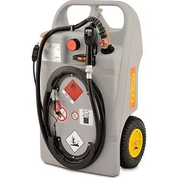 Palivová nádrž Mobilní nádrž na naftu CEMO Dieseltrolley 100 litrů, 30 l/min – 12V