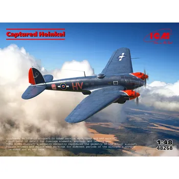 Plastikový model 1:48 Captured Heinkel He 111 H-20 (USAAF/RAF)