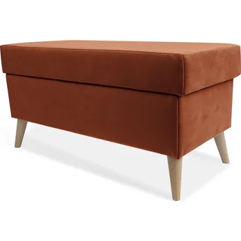 Taburet Taburet BAJO s úložným prostorem - měděný - ITAKA 01