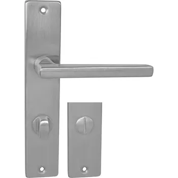 Dveřní kování MP kování MP-DANIELA-SH Provedení: kování pro WC zámek, Povrch: nerez broušená - BN, Rozteč: 90