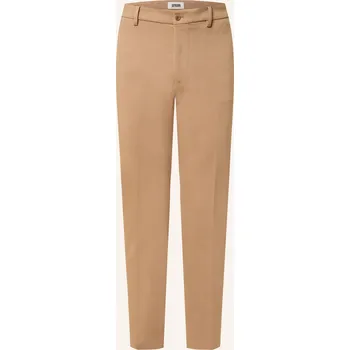 Pánské kalhoty Drykorn Pánské Oblekové Kalhoty Ajend Slim Fit, 1213 braun, 52