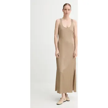 Dámské šaty Šaty Marc O'Polo béžová barva, maxi, 503085421055 80X, vel. 38