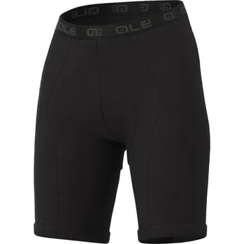 Cyklistické oblečení ALÉ CYCLING Dámské cyklistické kraťasy Pan Don Int Padded Liner M ČERNÁ