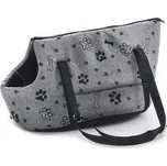 JK ANIMALS, taška Grey Lux S, stylová taška pro malé psy, šedá, 40×24×24 cm