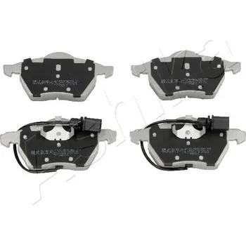 Brzdový systém Sada brzdových destiček, kotoučová brzda ASHIKA 50-00-0927