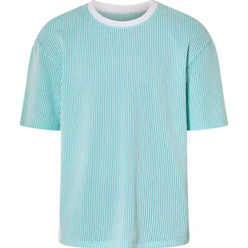 Pánské tričko LIVERGY® Pánské triko, s kulatým výstřihem (modrá/bílá, XL(56/58))