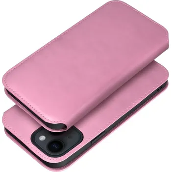 Náhradní kryt pro mobilní telefon Kryt Dual Pocket Book Case Samsung Galaxy A55 Light Pink