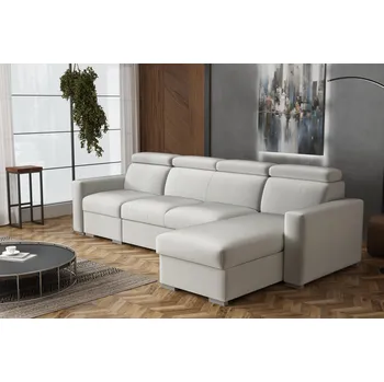 Sedací souprava Falco Sedací souprava Petrit I pravá Paros světle šedá