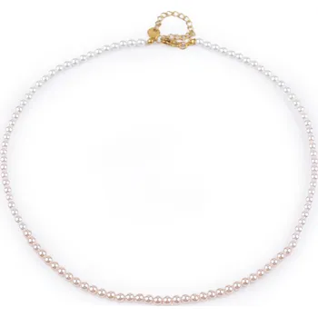 Náhrdelník Perlový náhrdelník kombinace barev