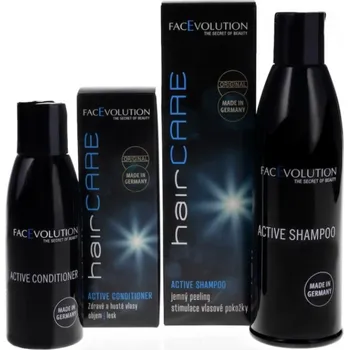 Šampon FacEvolution Active Shampoo + Active Conditioner-zastavuje vypadávání vlasů