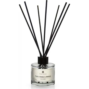 Aroma difuzér KimmyCandles.cz Aroma difuzér Tonka, Mandle & Vanilka 120 ml