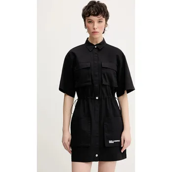 Dámské oblečení Šaty Karl Lagerfeld Jeans A2W13017 černá 99X, vel. S